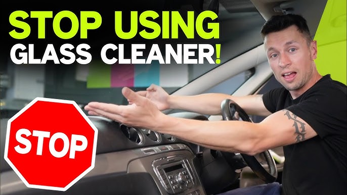 How to Clean the INSIDE of a WINDSHIELD / Windscreen. SECRET TOOL 