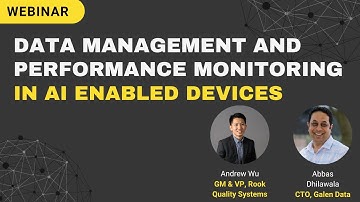Data Management and Performance Monitoring in AI Enabled Devices