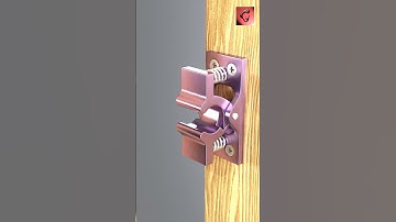 #gheocom Automatic Gate Latch #shorts