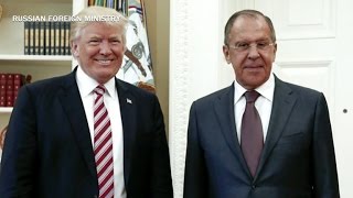 President Trump defends sharing intel with Russian diplomats