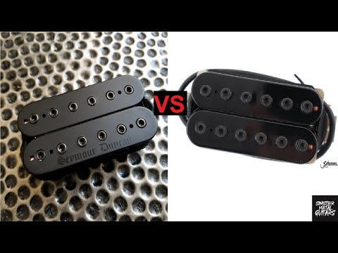 Seymour Duncan Black Winter vs. Bare Knuckle Warpig | Pickup Demo |