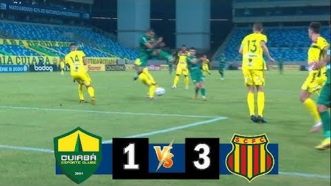 Cuiabá 1 x 3 Sampaio Corrêa/ gols/ Brasileirão série B