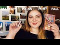 my top makeup picks for fall