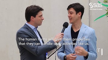 Why humanoid robots are important according to Professor Bram Vanderborght