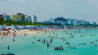 Miami Beach hot day #like #subscribe #amazing #trending #art #love #youtubeshorts #fun #ytshorts #f1