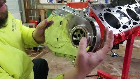 Chevy 454 Big Block Project - Timing Chain and Cover Installation