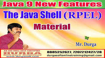 Download Java 9 New Features: The Java Shell (RPEL) Material
