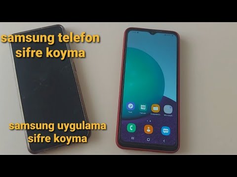 samsung telefonlara ve uygulamalara sifre nasıl koyulur. kolay ve basit yöntem.
