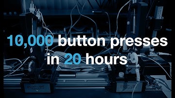 Automated durability and usability product testing by robots at Advanced Bionics