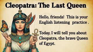 Cleopatra's Story || Learn English Through Story 🔥 || English Listening Practice ✅ || Graded Reader