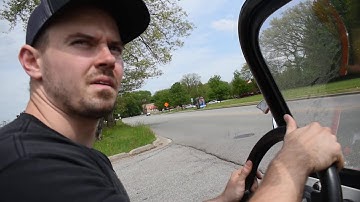 Retro Volkswagen Dune Buggy test drive