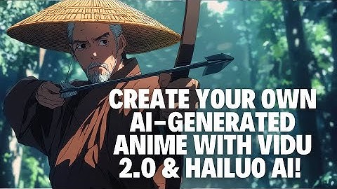 Create Your Own AI-Generated Anime with Vidu 2.0 & Hailuo AI! 🎨🚀