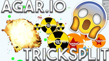 Agar.io // TRICKSPLIT Montage