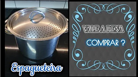 Como funciona espagueteira?