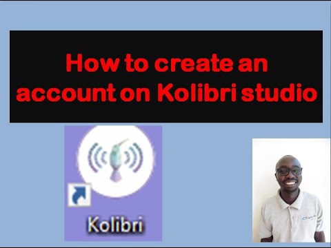 Creating an account on Kolibri studio