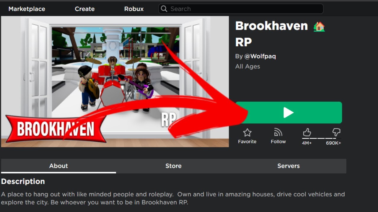 ROBLOX PS4/PS5: How To Play Brookhaven! 