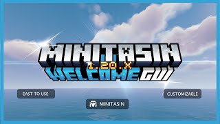 Minitasin WelcomeGui Configuration