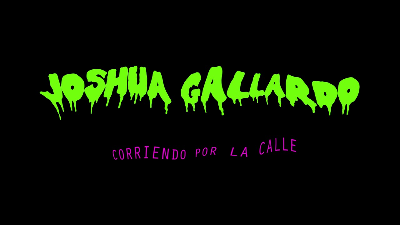 Joshua Gallardo - Corriendo porla calle (Audio Oficial) 2019 - YouTube