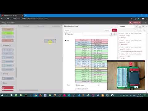 Contrôler une broche de sortie GPIO avec Nodered sur PiZeroW
