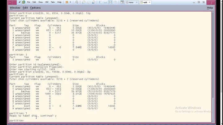 How to make file system in Solaris 10 step by step .