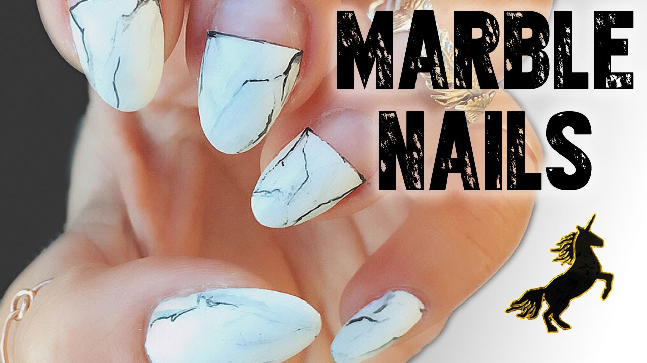 1. Fall Marble Nail Art Tutorial - wide 10