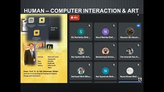 HUMAN – COMPUTER INTERACTION & ART : CONCEPT, ISSUES AND PRACTICES screenshot 1