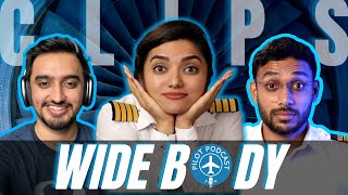 How to become a Pilot on wide body Aircraft? | Pilot Podcast CLIPS