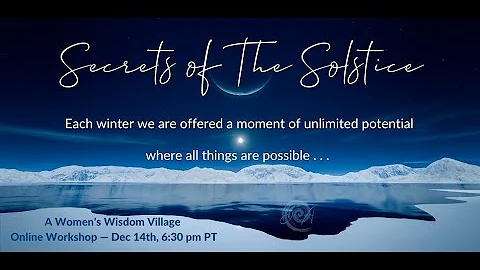 Secrets of the Solstice 12:22