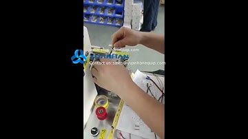 Cable flag labeling machine with printer YH-430PGK - Yuanhan