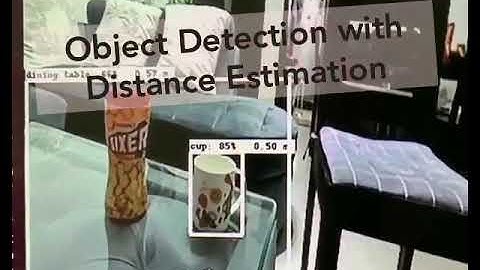 Object Detection with Distance estimation. #Zed mini #Objectdetection #SSD #nvidia #jetsonnano