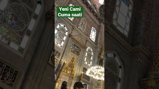 Yeni cami cuma saati iç ezan #yenicamii #istanbul #eminönü #huzurislamda #cumasevinci #cuma #iman