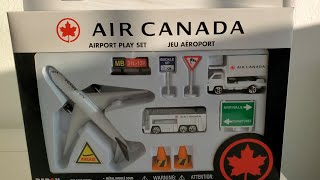 DARON AIR CANADA AIRPORT PLAYSET UNBOXING