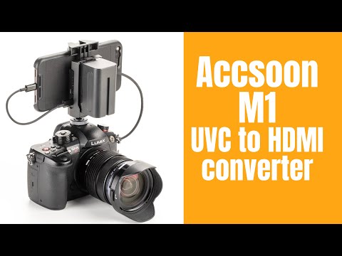 Accsoon M1 UVC to HDMI converter for Android smartphones