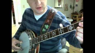 How to play Cripple Creek on the banjo (bluegrass)