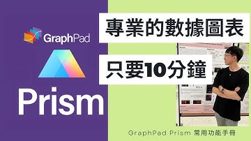 [GraphPad Prism]  10分鐘拿著專業數據圖報告去
