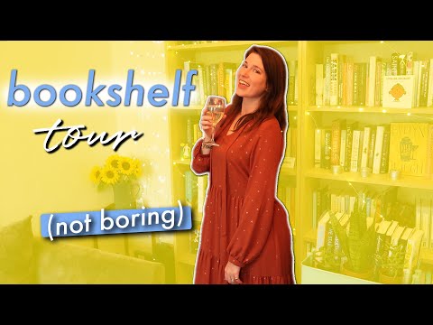 A bookshelf tour that isn't boring | Drinking By My Shelf
