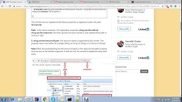 Apache Sling :: Servlets and Scripts in AEM 6.3 Part-1