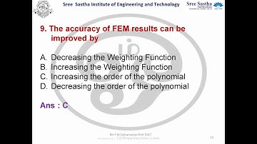 ME8692 FINITE ELEMENT ANALYSIS  UNIT I