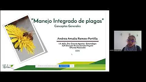 Webinar BPA: Manejo integrado de plagas Dra. Andre...
