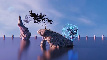The untouched Hydro-Garden of Alli Ursch /// Blender EEVEE Nature Fantasy Scene Render Music
