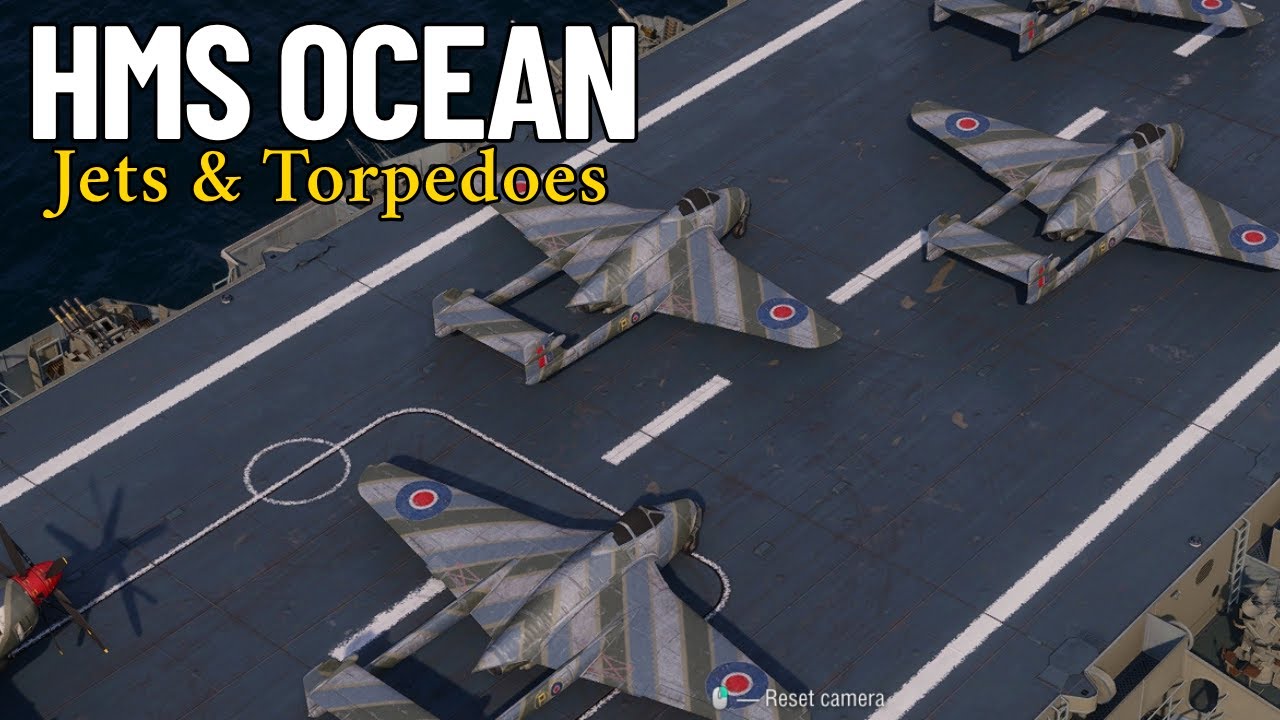 HMS Ocean - Jets & Torpedoes
