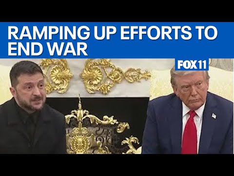 Efforts ramp up to end Russia-Ukraine war  | FOX 11 LA