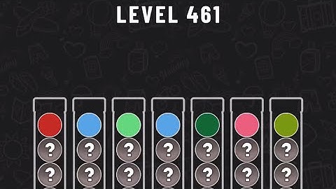 Ball Sort Puzzle Level 461 #ballsortpuzzle #ballsortpuzzlegameplay #puzzlegame #mobilegames