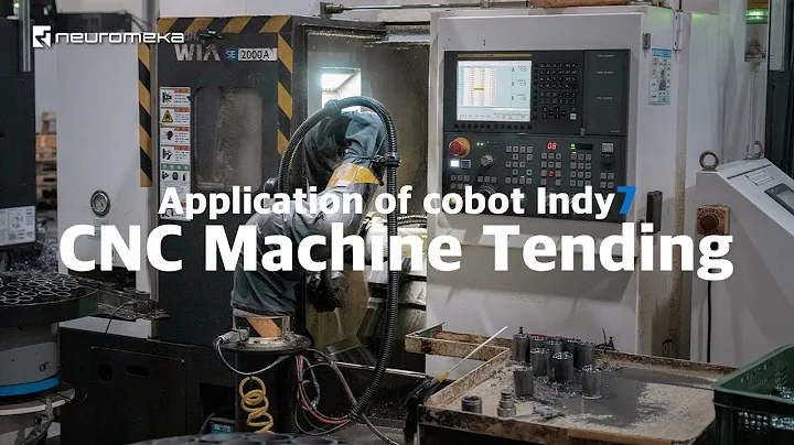 Application of CNC Machine Tending via cobot Indy7