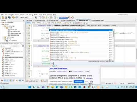 Edit Data from Database - Java Netbeans - YouTube