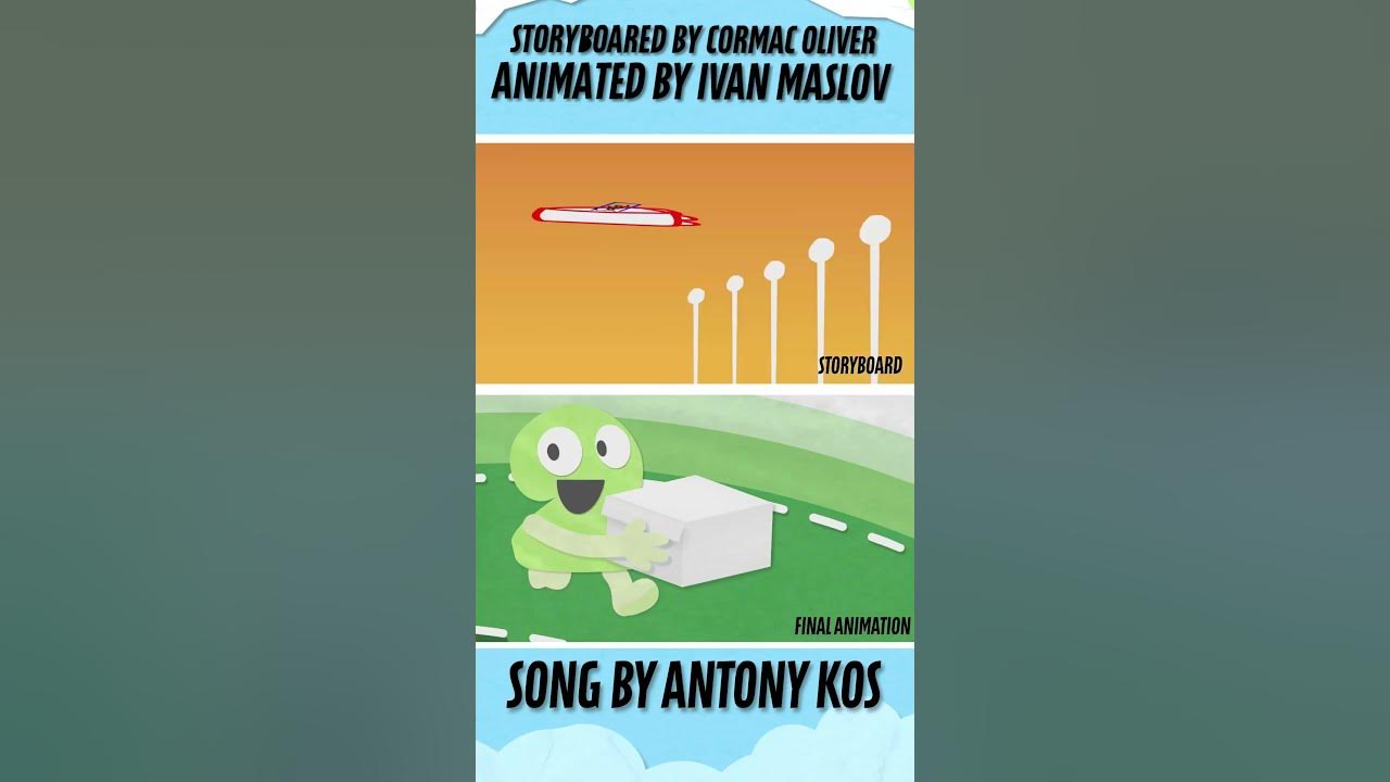 TPOT Cake at Stake intro Storyboard VS Final Animation YouTube