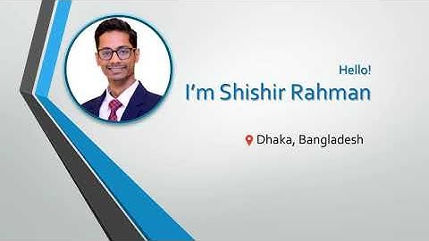 PowerPoint Video Resume CV Slideshow