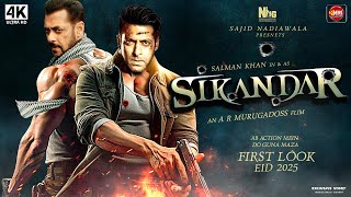 Sikandar Official Trailer | Salman Khan, Rashmika, Shahrukh Khan, Disha Patani | Sikandar Movie