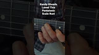 Learn this Am pentatonic scale sequence! #shorts #guitarlesson