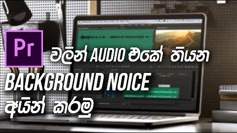 How To Remove Background Noise In Adobe Premiere Pro | Sinhala